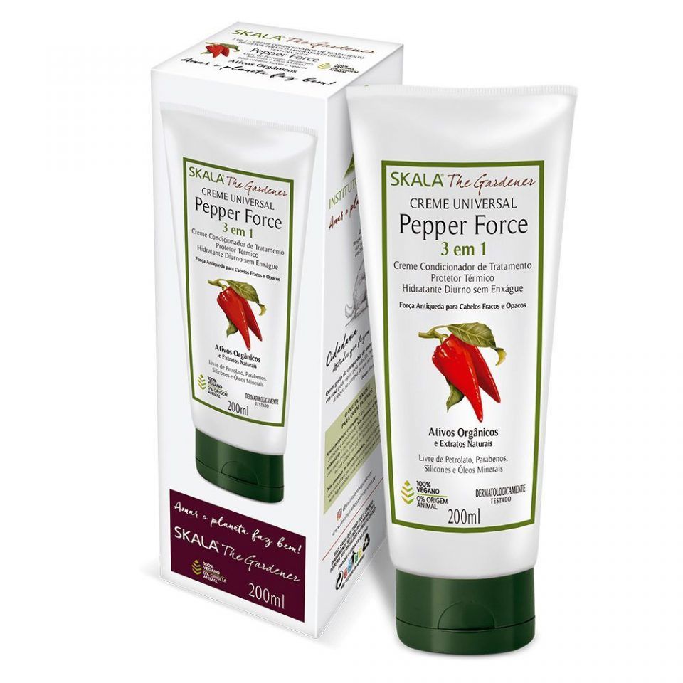 Creme De Tratamento 3 Em 1 Skala The Gardener Pepper Force