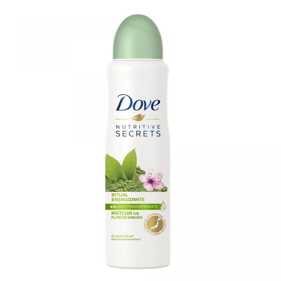Desodorante Antitranspirante Aerosol Dove Matcha e Flor de Sakura
