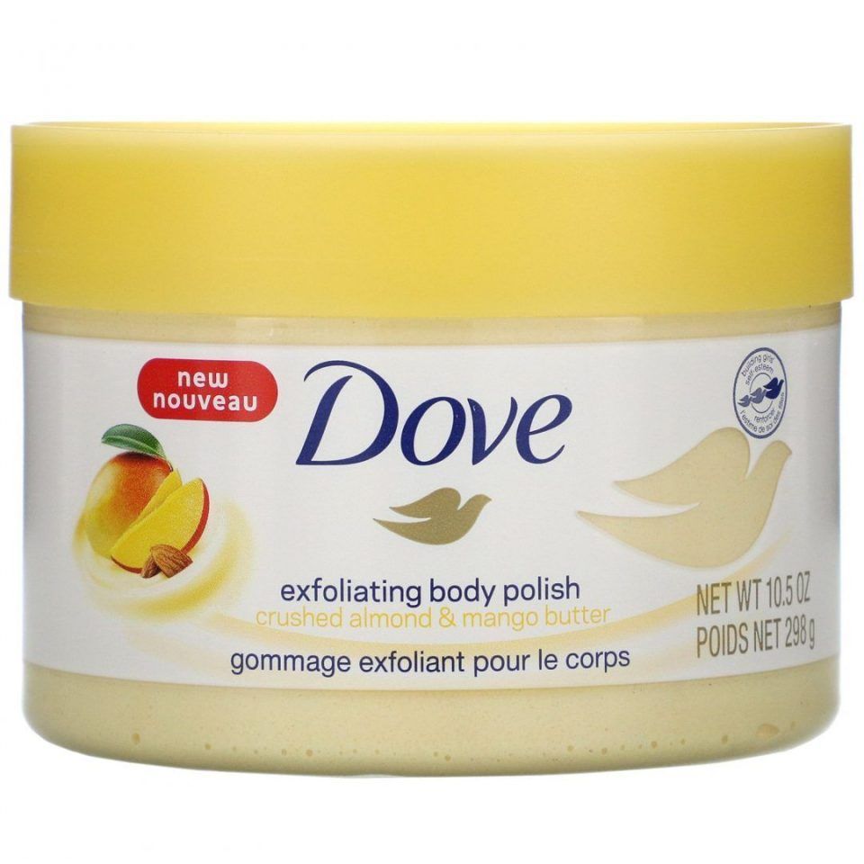 Esfoliante Corporal Dove Amêndoas e Manteiga de Manga