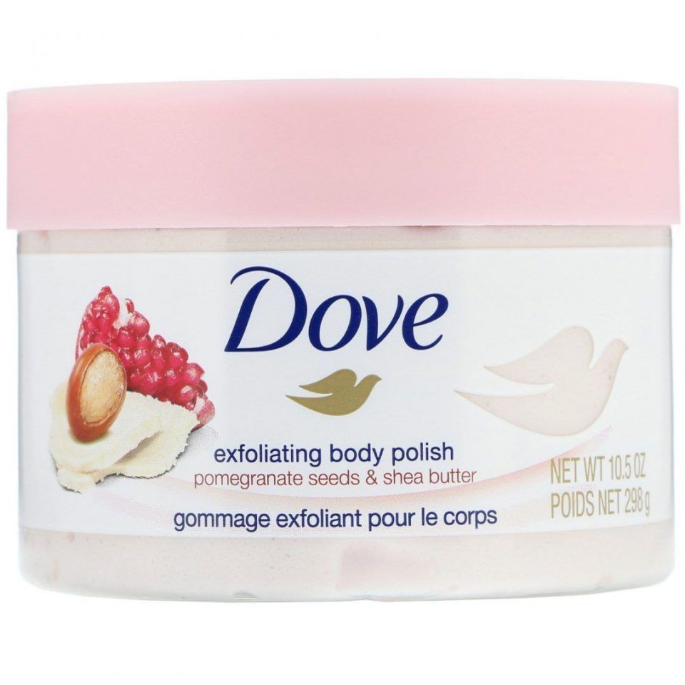 Esfoliante Corporal Dove Romã e Manteiga de Karité