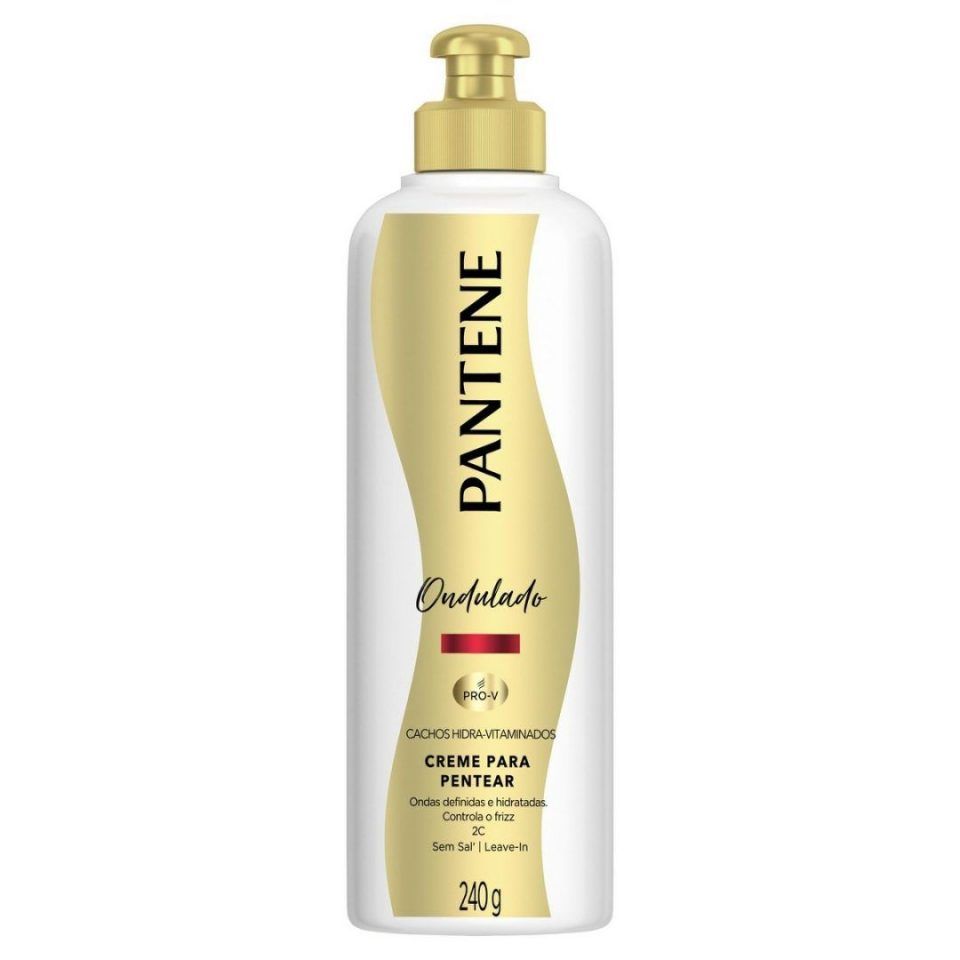 Pantene Cachos Hidra Vitaminados Creme Para Pentear Ondulado