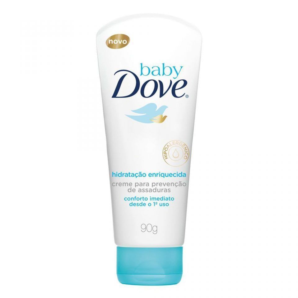 Creme Para Prevenção De Assaduras Dove Baby