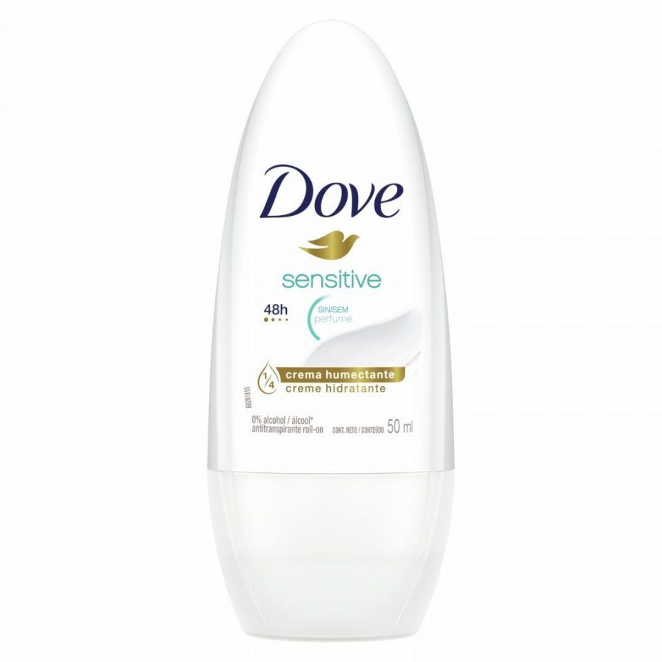 Desodorante Antitranspirante Roll On Dove Sensitive