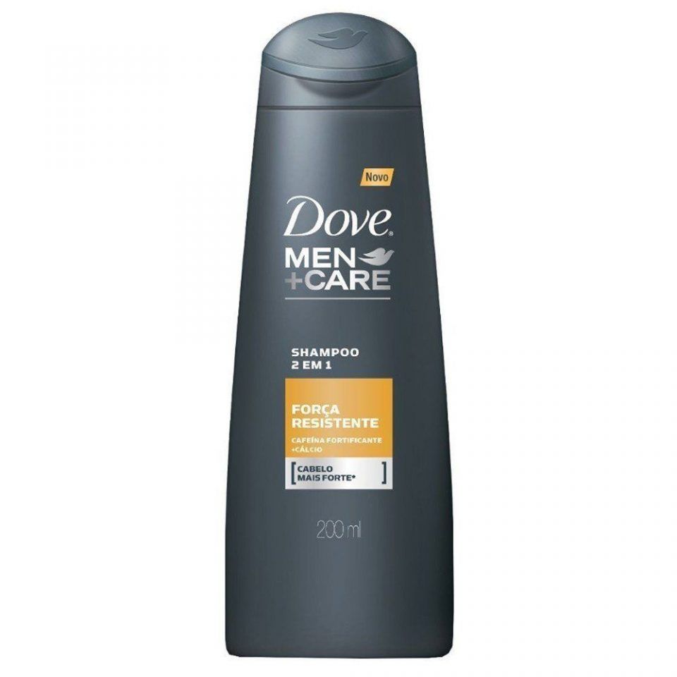 Shampoo Dove Men+Care 2 Em 1 Força Resistente