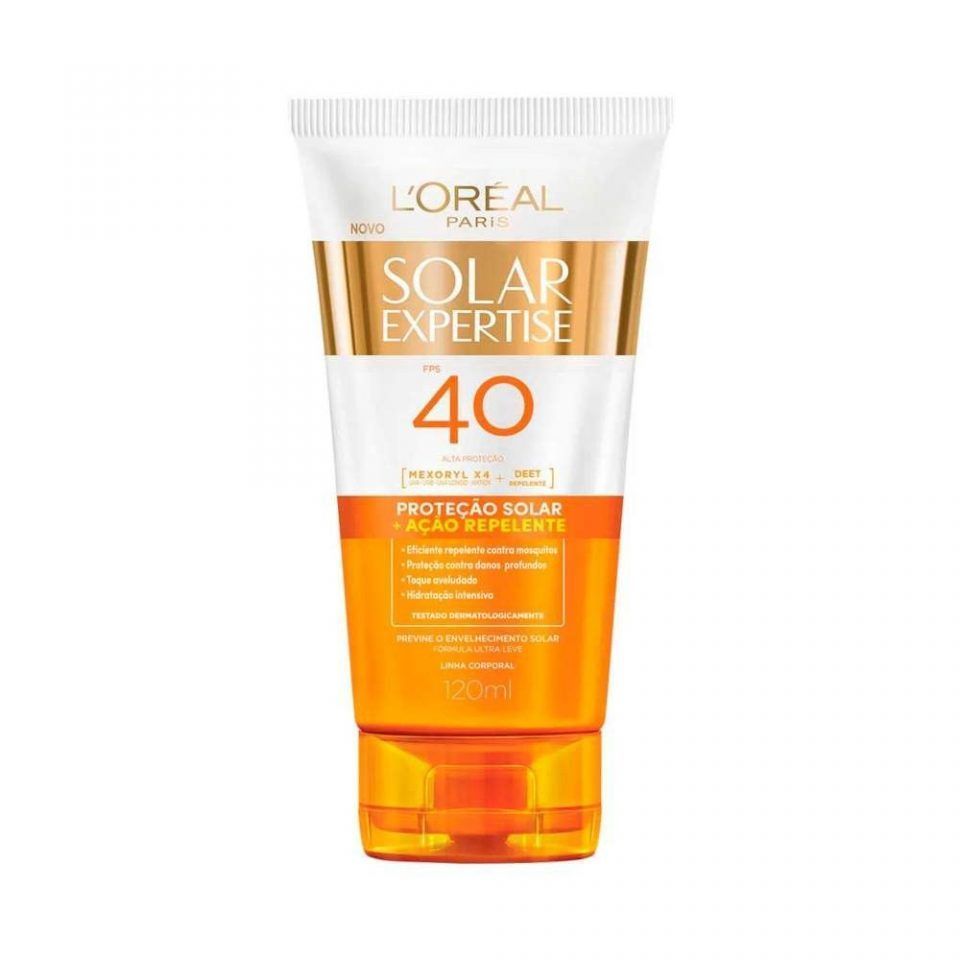 Protetor Solar Corporal L'Oréal Paris Solar Expertise Ação Repelente FPS 40