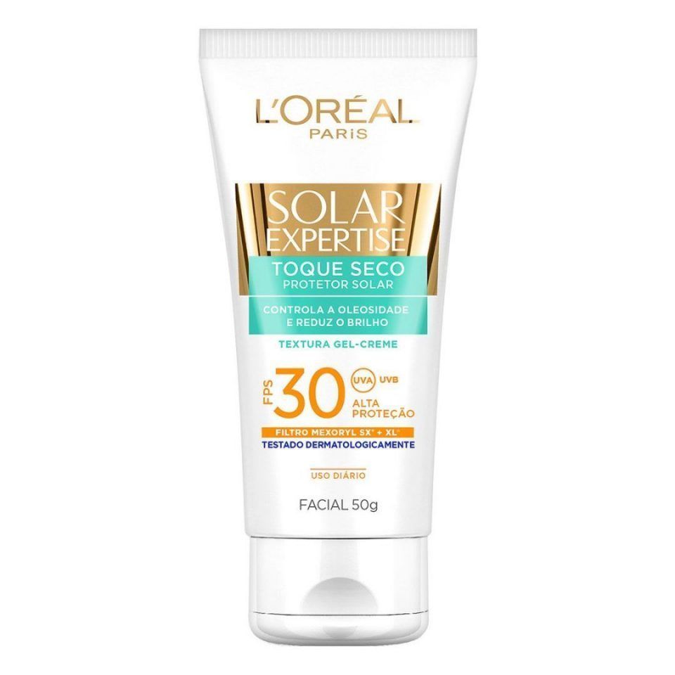 Protetor Solar Facial L'Oréal Paris Solar Expertise Toque Seco FPS 30