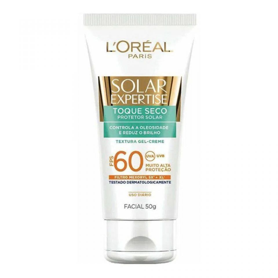Protetor Solar Facial L'Oréal Paris Solar Expertise Toque Seco FPS 60