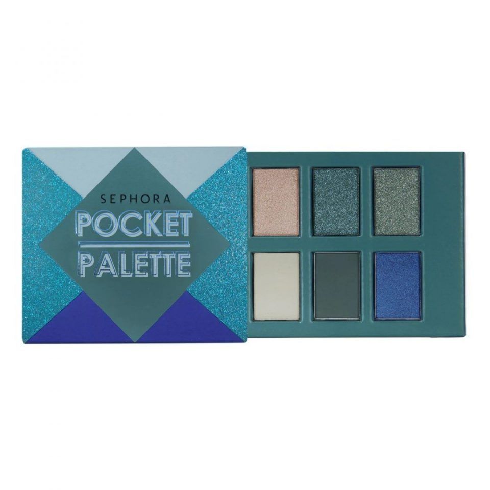 Paleta De Sombras Sephora Collection Pocket Palette Blue