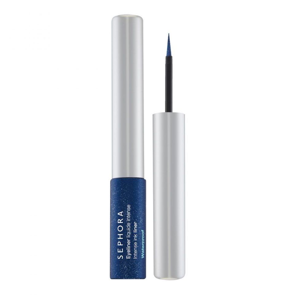 Delineador Sephora Collection Intense Ink Liner Metallic Blue Jeans