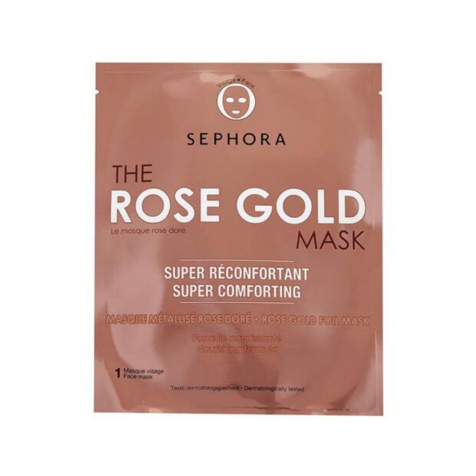 Máscara Facial Sephora Collection Metallic The Mask Rose Gold