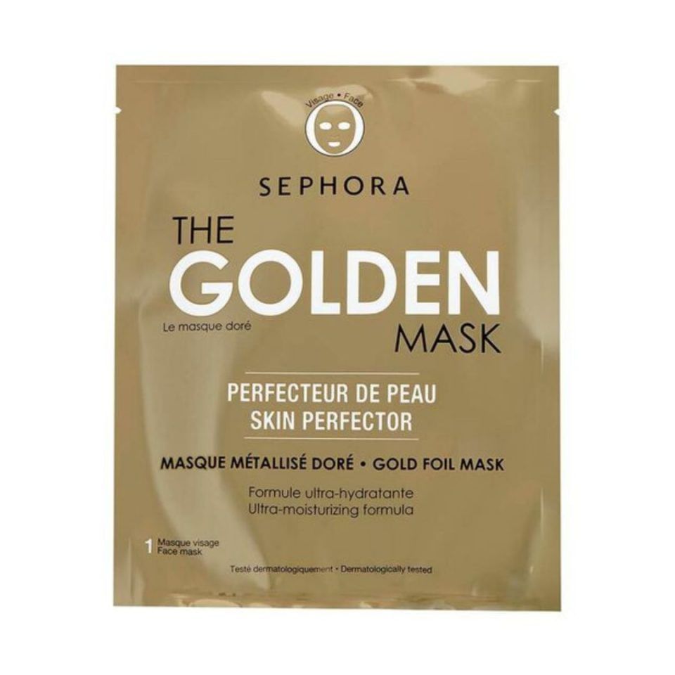 Máscara Facil Sephora Collection Metallic The Mask Golden