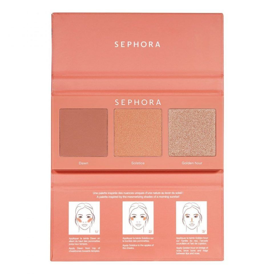 Paleta De Face Sephora Collection Facestories Sunsire Mystery