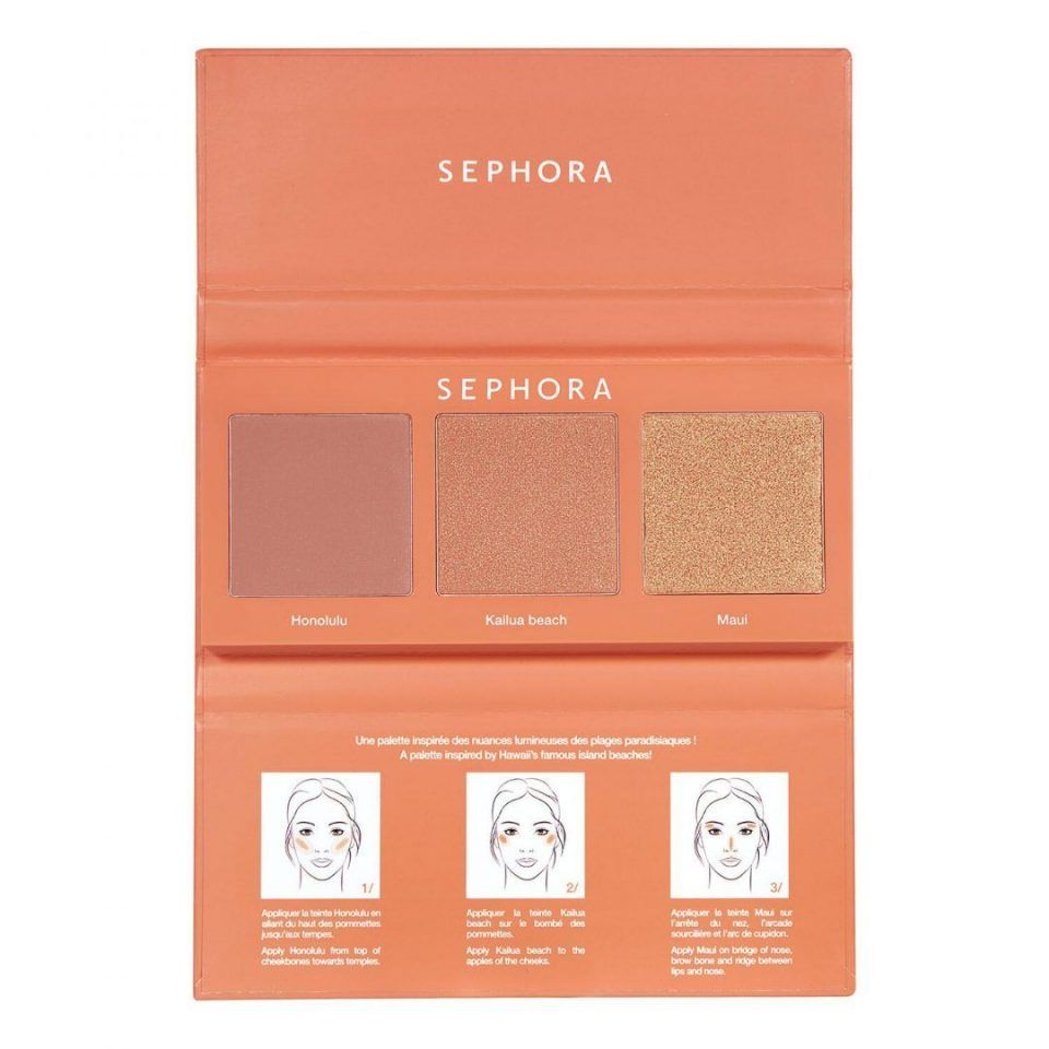 Paleta De Face Sephora Collection Facestories Time To Surf