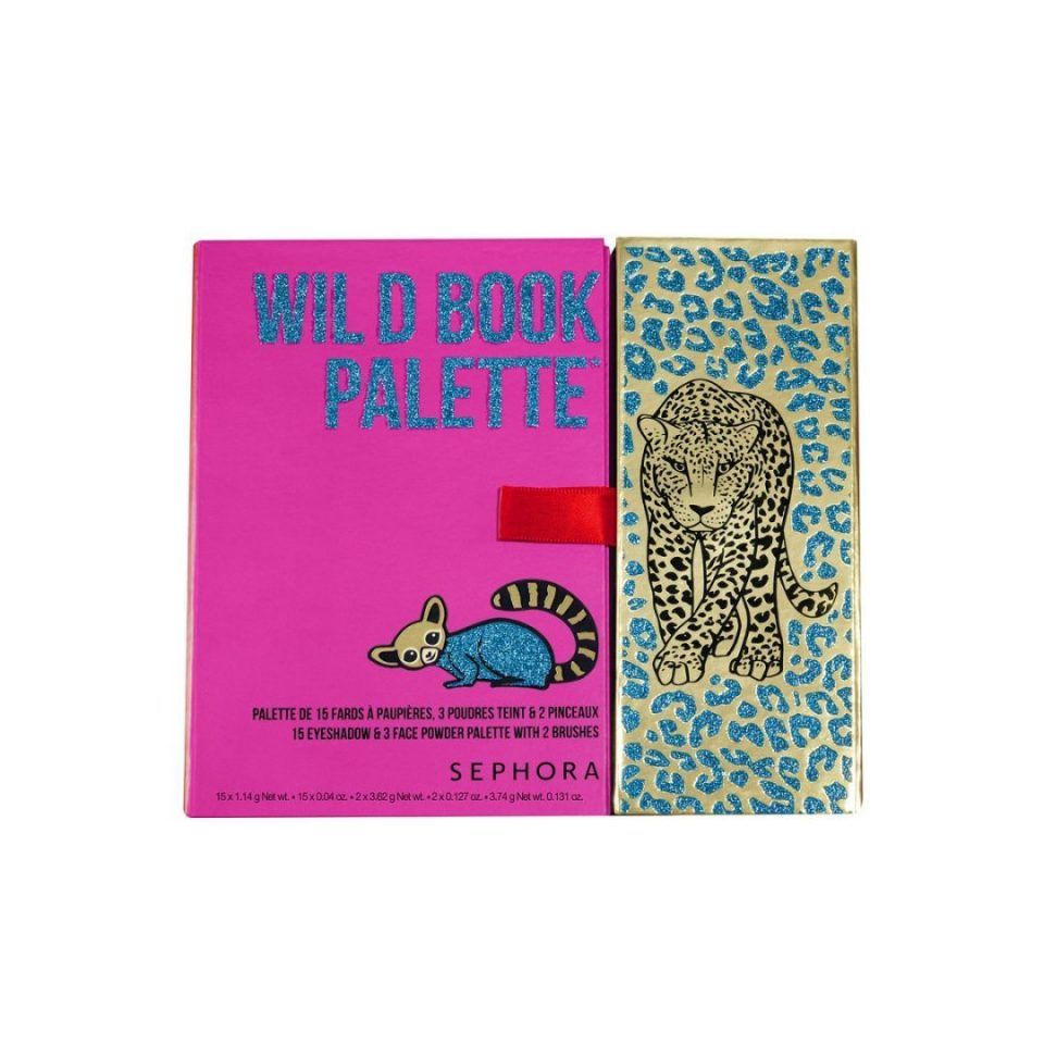 Paleta De Olhos E Face Sephora Collection Wild Book