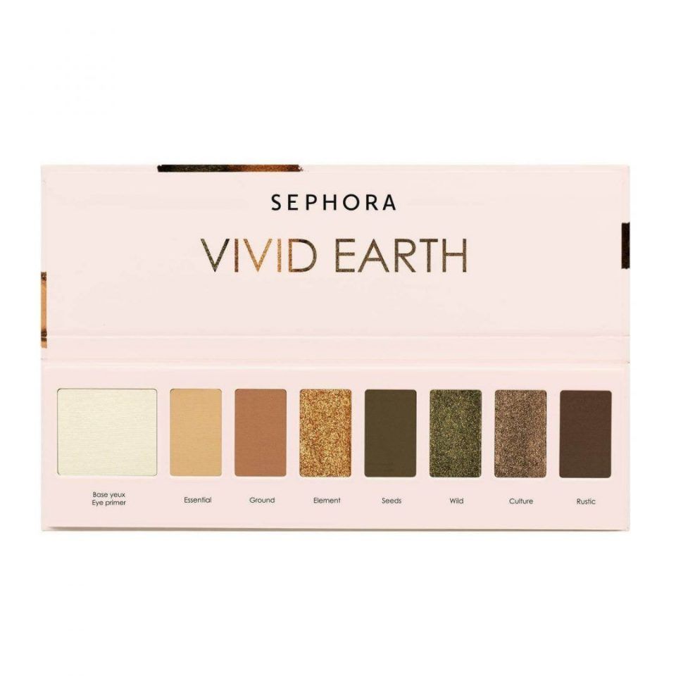 Paleta De Sombra Sephora Collection Vivid Earth Canyon