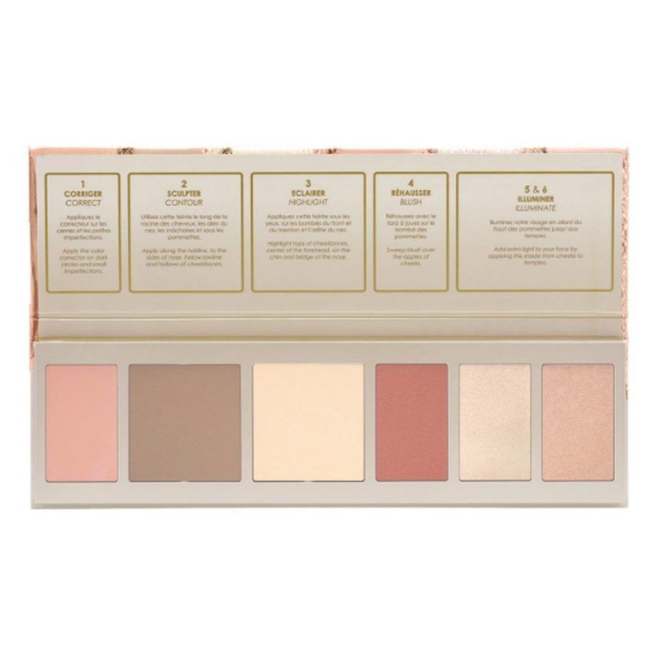 Paleta Sephora Collection Flawless Face Palette 01