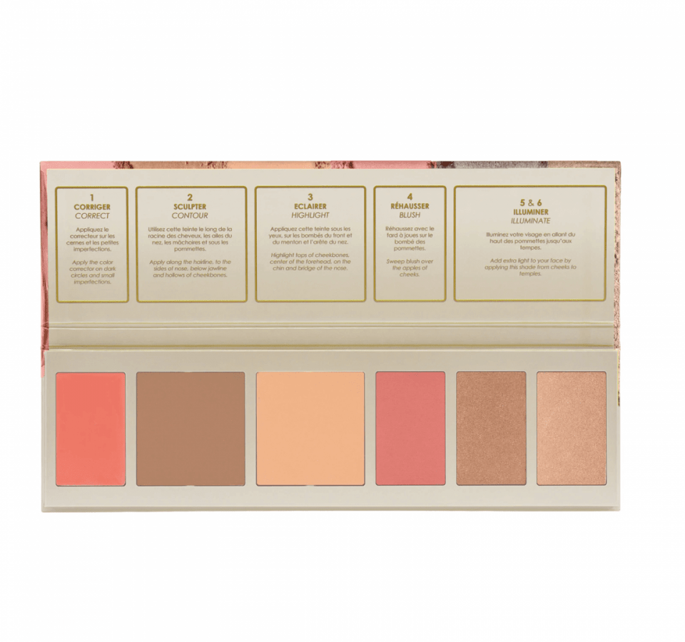 Paleta Sephora Collection Flawless Face Palette 03